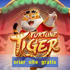 criar site gratis de jogos